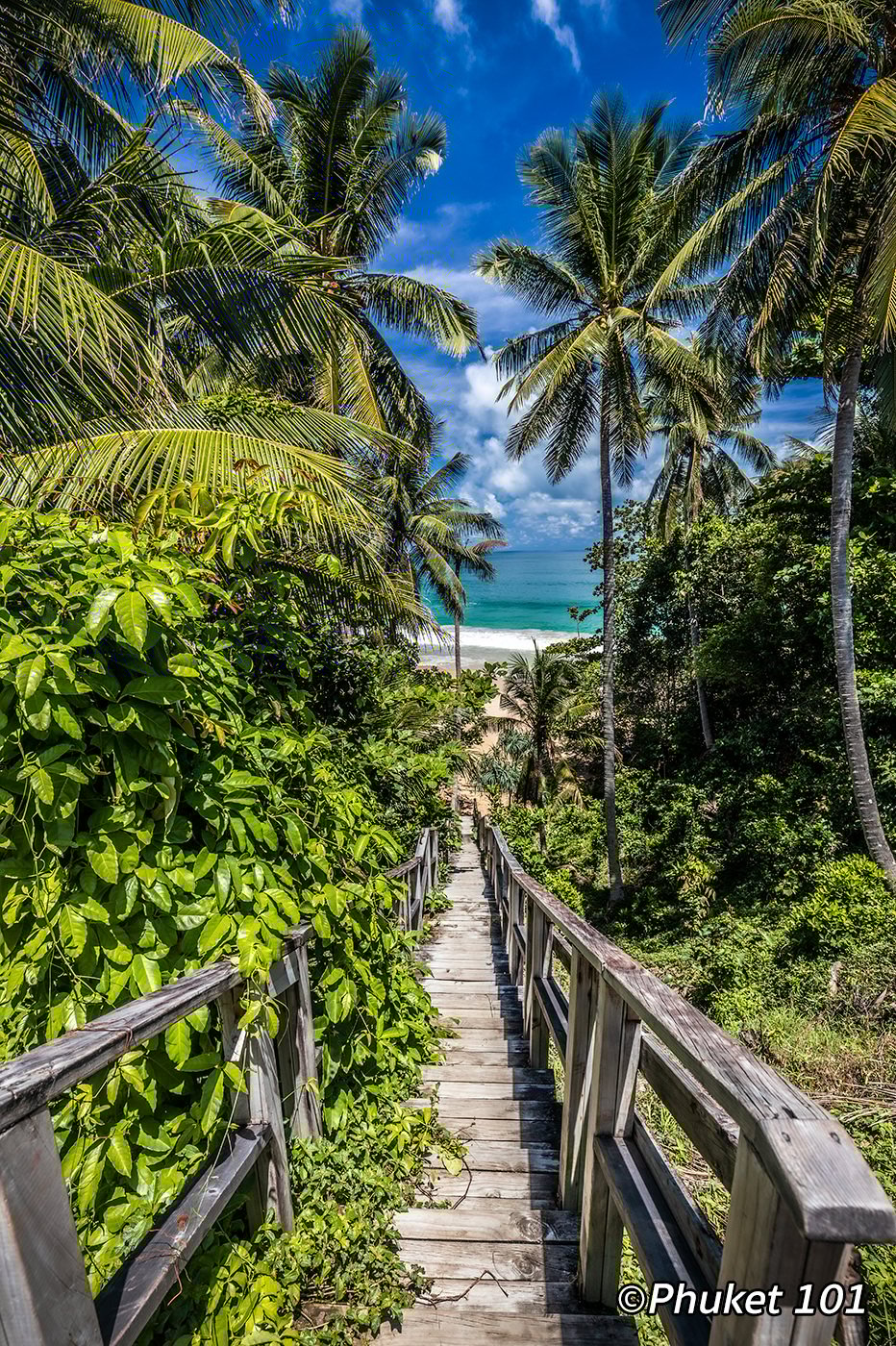 Naithon beach stairs